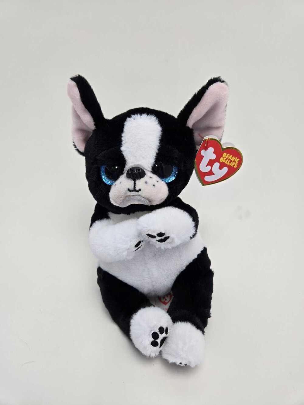Ty Beanie Bellies "Tink” the Boston Terrier Dog! (6 inch)